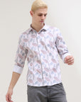 Pastel Pink Slim Fit Shirt