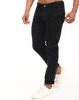 Slimfit Jetblack Denim Pants