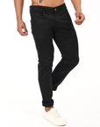 Slimfit Jetblack Denim Pants