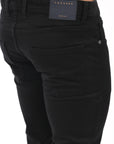 Slimfit Jetblack Denim Pants