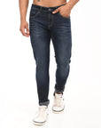 Slim Fit Midnight Blue Denim Pants