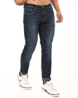 Slim Fit Midnight Blue Denim Pants