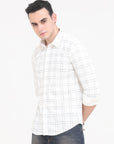 White Slim Fit Shirt