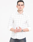 White Slim Fit Shirt