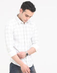 White Slim Fit Shirt