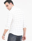 White Slim Fit Shirt