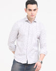 Lavender Tapered Fit Shirt