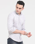 Lavender Tapered Fit Shirt