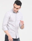 Lavender Tapered Fit Shirt