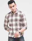 Light Cream Slim Fit Shirt