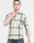 Moss Green Slim Fit Shirt