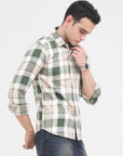 Moss Green Slim Fit Shirt