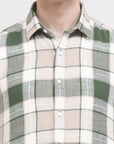 Moss Green Slim Fit Shirt