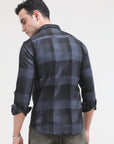 Midnight Blue Slim Fit Shirt