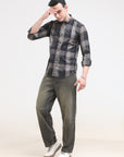 Khaki Slim Fit Shirt