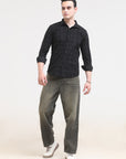 Black Slim Fit Shirt