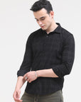 Black Slim Fit Shirt