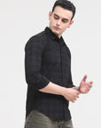 Black Slim Fit Shirt