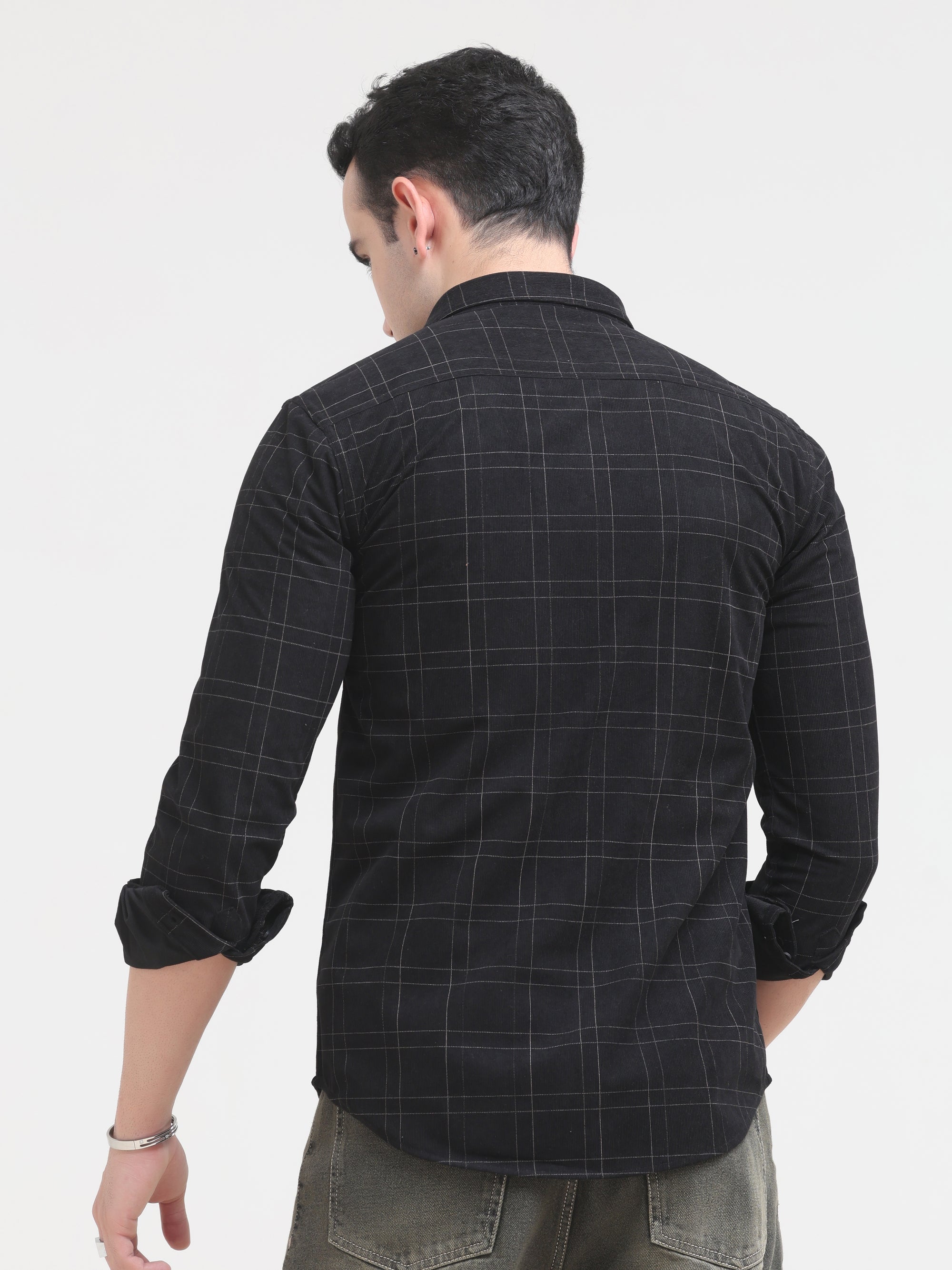 Black Slim Fit Shirt