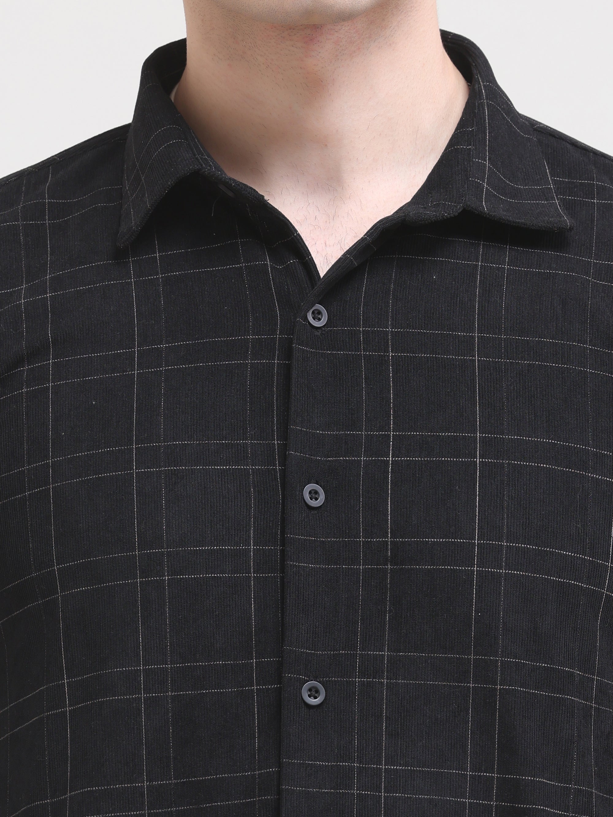 Black Slim Fit Shirt