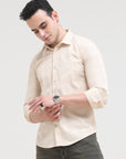 Barley White Slim Fit Shirt