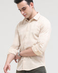 Barley White Slim Fit Shirt