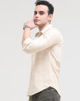 Barley White Slim Fit Shirt