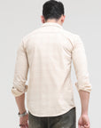 Barley White Slim Fit Shirt