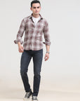 Trout Grey Slim Fit Shirt