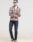 Trout Grey Slim Fit Shirt