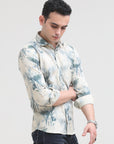 Air Force Green Slim Fit Shirt