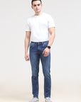 Blue Slim Fit Denim