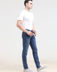 Blue Slim Fit Denim