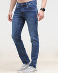 Blue Slim Fit Denim