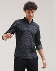 Black Slim Fit Shirt