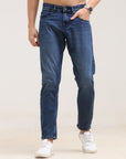 Dark Blue Comfort Fit Denim