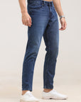 Dark Blue Comfort Fit Denim