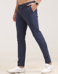 Indigo Dye Ankle Fit Cotton Pant