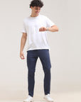 Indigo Dye Ankle Fit Cotton Pant