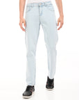 Regular Fit Ice Blue Denim Pants