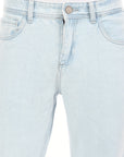 Regular Fit Ice Blue Denim Pants