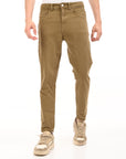 Comfort Fit Walnut brown Denim Pants