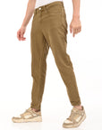 Comfort Fit Walnut brown Denim Pants