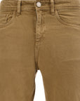 Comfort Fit Walnut brown Denim Pants