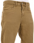 Comfort Fit Walnut brown Denim Pants