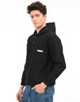 Windbreaker Hoodie – Black