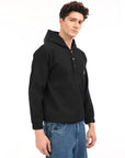 Windbreaker Hoodie – Black