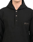 Windbreaker Hoodie – Black