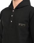 Windbreaker Hoodie – Black