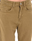 Comfort Fit Walnut brown Denim Pants